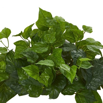 24" Lifelike Green Plastic London Ivy Tabletop Arrangement