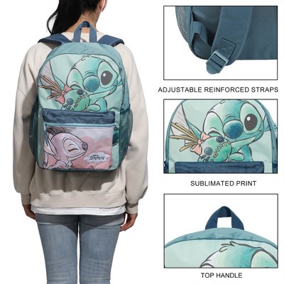 Lilo & Stitch Disney Stitch & Angel 16" Backpack — фото 2