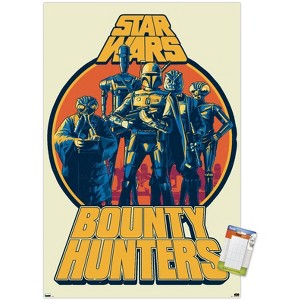 Trends International Star Wars: Bubble Gum Pop - Bounty Hunters Unframed Wall Poster Prints - 1 of 4