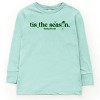 SmileyWorld Tis The Season Sparkle  - Youth Long Sleeve Graphic T-Shirt - 2 of 4