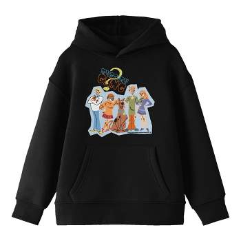 Scooby Doo Target : The Mystery Hoodie Youth Black Graphic Machine