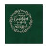 Paper Frenzy Paper Frenzy Christmas Holiday So Many Beautiful Reasons to Be Thankful Luxury 3 ply Luncheon Napkins 25 pack - image 2 of 4