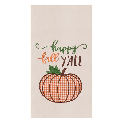 C&F Home Happy Fall Y'all Flour Sack Cotton Kitchen Towel