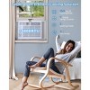 R.W.FLAME Air Conditioner Window AC Unit, 5000 BTU, Cools Rooms up to 150 Sq.Ft., Easy Install, 2 Cooling Speeds & Fan Speeds, Ideal for Bedroom - 2 of 4