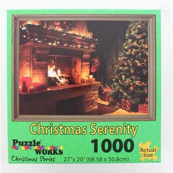 Puzzleworks Christmas Serenity 1000 Piece Jigsaw Puzzle