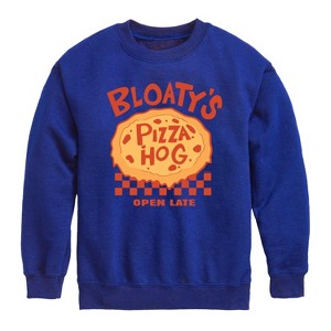 Boys' - Invader Zim - Bloatys Pizza Hog Graphic Long Sleeve Fleece Sweatshirt - 1 of 3