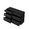 Lyngins 6/8 Drawer Dresser for Bedroom,Modern 6 Chest of Drawers No Handle with Wide Storage for Dining Room,Living Room,Entryway - 4 of 4