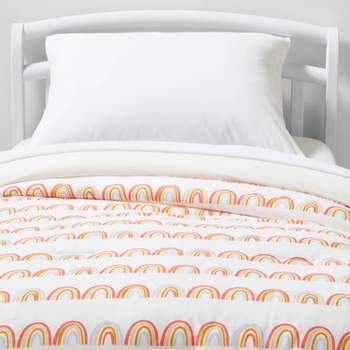 Toddler Rainbow Scallop Kids' Comforter - Pillowfort™