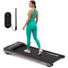 SereneLife Portable Walking Pad - 2.5 HP Electric Treadmill with Adjustable Speed, Smart Control & Remote for Walking, Jogging & Running (SLFTRD12.5) - 3 of 4