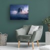 Trademark Fine Art David Martin Castan Cloudy Mountain Wood Slat Art - 4 of 4
