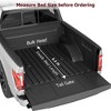 Upgraded Soft Tri-Fold Truck Bed Tonneau Cover Compatible with 2009-2014 Ford F-150, Water-Proof Truck Bed Cover for Ford F-150 - 2 of 4