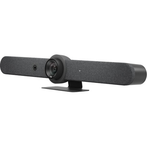 Logitech Rally Bar All-In-One Video Bar for Medium and Large Rooms, Graphite - 3840 x 2160 Video - 3x Digital Zoom - Microphone - Wireless LAN - image 1 of 4