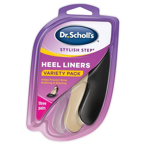 scholl leather heel liners
