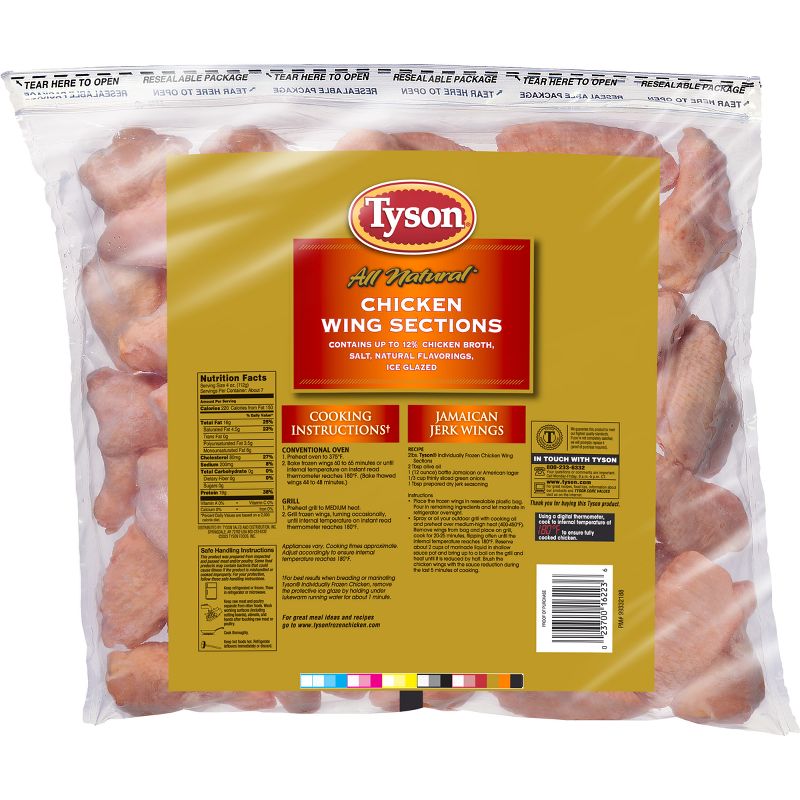 Tyson Chicken Wings - Frozen - 2.5lbs, 2 of 5