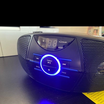 Jensen Am/fm Radio Cd Boombox With Led Display - Black (cd-560) : Target