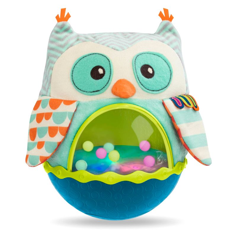 B. baby Roly-Poly Baby Toy - Owl Be Back, 1 of 11