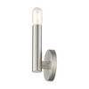 Livex Lighting Copenhagen 1 - Light Wall Light in  Brushed Nickel - 2 of 4