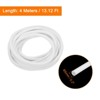 Unique Bargains Dustproof Round Smooth Solid Dustproof Silicone Foam Seal Strip - 2 of 4