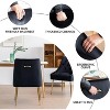 DYHOME Modern Dining Chairs Set of 2, Mid Century Dining Chairs with 5.12” Cushions, Velvet Upholstered Dining Chairs with Back Pull Rod - 4 of 4