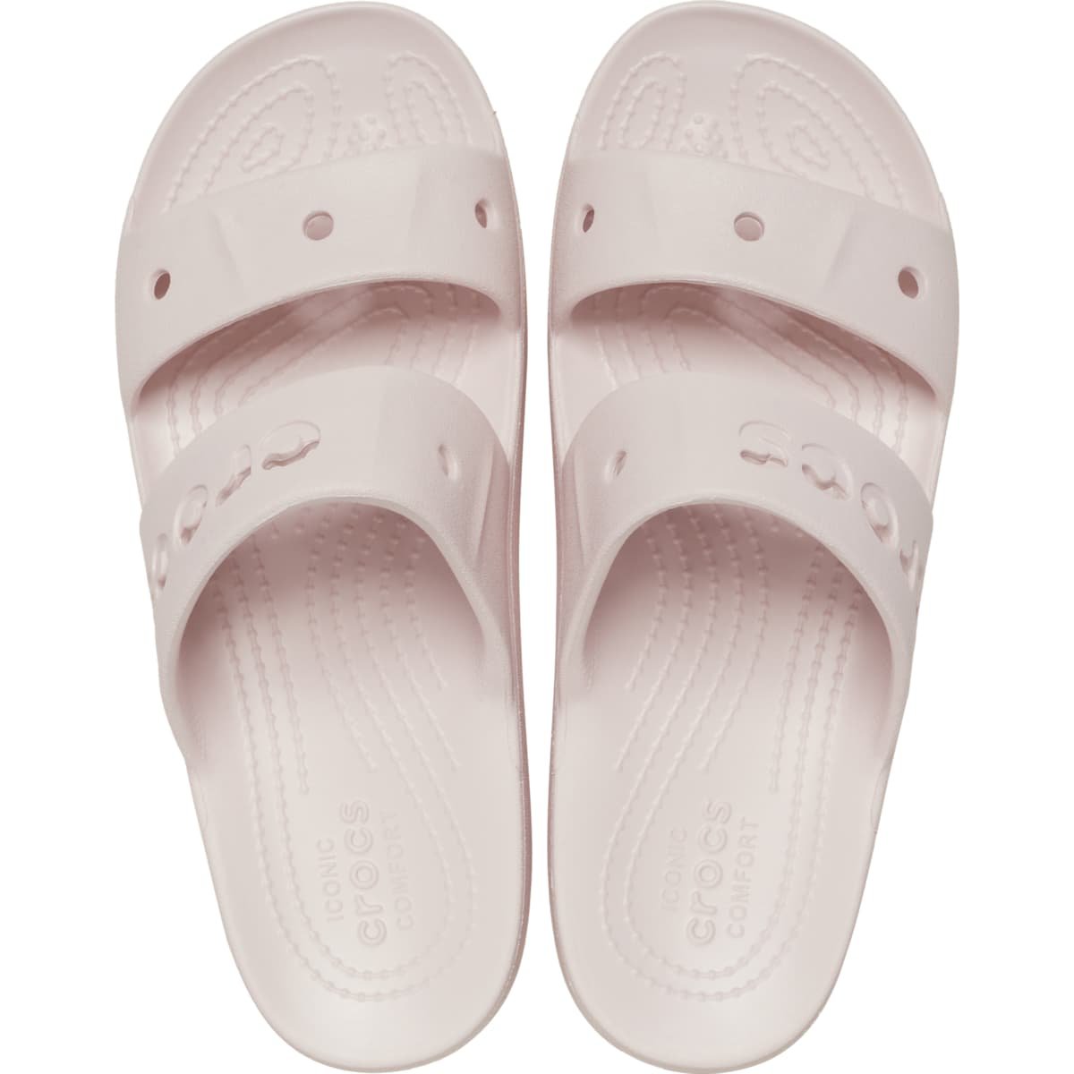Женские сандалии Crocs Women's Baya Platform Sandals, Barely Pink, W8 — фото 3