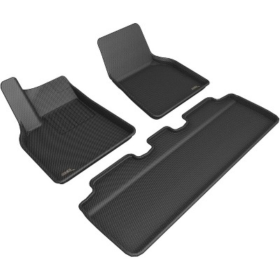 3D MAXpider KAGU Custom Fit All-Weather Floor Liner For TESLA MODEL Y 2021-2023 - 1st and 2nd Row