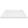 VidaXL Shower Base Tray with Dots White 35.4 in.x35.4 in.x1.6 in. ABS - 4 of 4