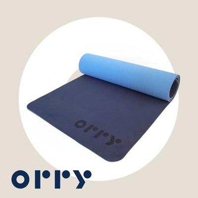 Orry TPE Yoga Mat - Double Sided Non-slip, Waterproof Yoga Mat -  (Blue)