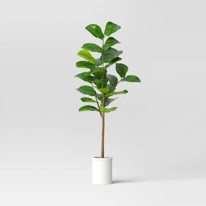 Artificial Fiddle Leaf Tree - Threshold&#8482;, 1 of 6