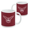 Texas Woman's Unviversity Primary Logo Ceramic Coffee Mug Novelty Gift Mugs for Coffee Tea and Hot Drinks 11oz White - 2 of 4