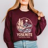 Yosemite National Park Two-Toned Circle - Women's Graphic Sweatshirt - 3 of 4