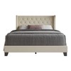 Home Design Homer Tufted Upholstered Panel Bed - 4 of 4