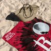 NBA Houston Rockets Tie Dye Beach Towel 30 x 60 inches - 3 of 4