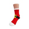 Santa's Belt Socks for Kids - (Ages 0-7) from the Sock Panda - Great for Christmas Time - 3 of 3
