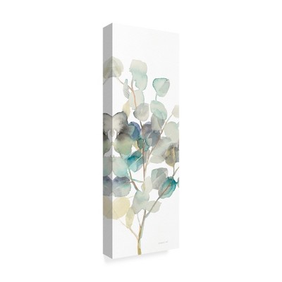 Trademark Fine Art - Danhui Nai 'Eucalyptus III White Crop' Canvas Art