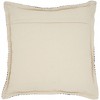 HomeRoots 20" Indigo And Ivory Waves Throw Pillow - 4 of 4