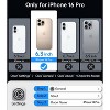BONGEEK for iPhone 16 Pro Case with Sensitive Camera Control Capture Button, Compatible with MagSafe, Silicone Shockproof (Black) - 2 of 4