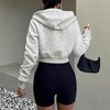 Garvee Women Casual Trendy Long Sleeve Full Zip Up Cardigan Hooded Sweatshirt Sports Gym Coat Tops Fall Winter Clothes - 4 of 4