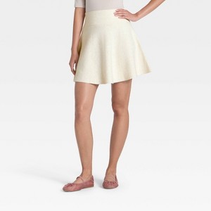 Women's Mini Sweater Skirt - A New Day™ - 1 of 3