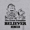 Women's - Peanuts - The Great Pumpkin Believer Oversized Graphic T-Shirt - 2 of 4