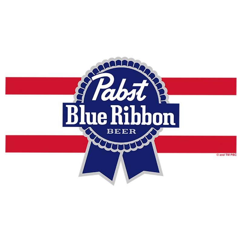 Pabst Red Stripe Blue Ribbon T-Shirt, 2 of 5