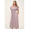 WEST K Women's Ingrid Flutter Sleeve Gauze Midi Dress - 4 of 4