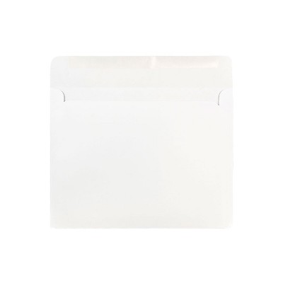 JAM Paper Booklet Commercial Envelopes 8.75" x 11.5" White 12286H