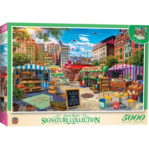 Injusto impuesto porcelana Masterpieces 5000 Piece Jigsaw Puzzle - Buy Local Honey - 40"x60" : Target
