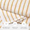 Cabana Stripe 100% Cotton Pool and Beach Towels - Pack of 2 or 4 - Oversized, Absorbent, Quick-Dry Towels - Becky Cameron - 4 of 4