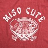 Womens Miso Cute Funny Saying Cool Graphic Design Fun Novelty Tee For Ladies - Crazy Dog Women's T Shirt - 2 of 4