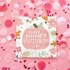 Big Dot of Happiness Girl Little Pumpkin Party Napkins, Fall Birthday or Pink Pumpkin Baby Shower Decor, White 3-Ply Paper Beverage Napkins - 24 Count - 2 of 4
