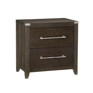 NicBex Nightstand with Drawers,1pc Side Table with Pulls  and Multi -colored Finish,Bedside Table for Bedroom,Living Room - 1 of 4