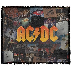 ACDC Albums Blanket 50"x60" Woven Tapestry - 1 of 4