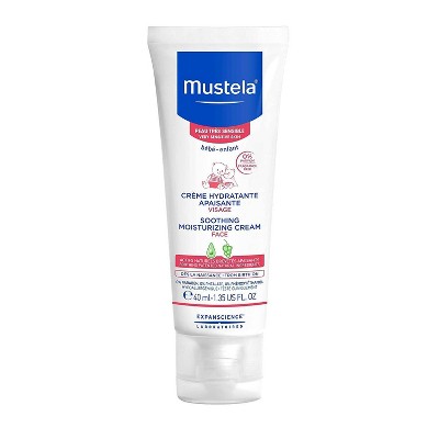 Mustela Nourishing Baby Face Cream Moisturizing Baby Lotion For Dry Skin -  1.35 Fl Oz : Target