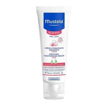 Mustela Sensitive Soothing Moisturizing Baby Face Cream Fragrance Free - 1.35 fl oz
